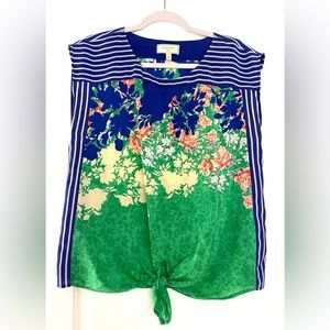 Anthropologie - Women’s Silk Blouse - Multi-Color - Size S